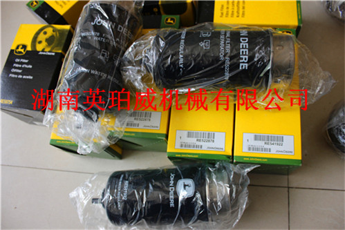 強鹿12.5 L發動機6125HF柴油機保養迪爾機濾柴濾原裝濾清器